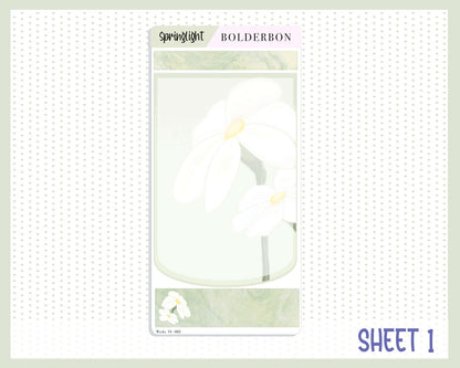 SPRINGLIGHT || Hobonichi Weeks Planner Sticker Kit