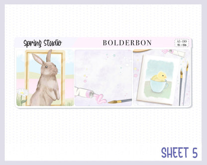 SPRING STUDIO || A5 Daily Duo Planner Sticker Kit