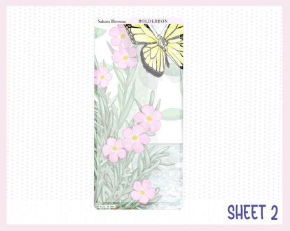 SAKURA BLOSSOM || Hobonichi Weeks Planner Sticker Kit