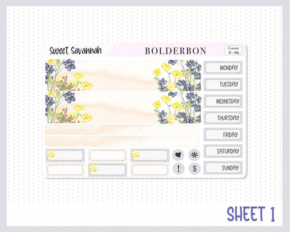 SWEET SAVANNAH || Hobonichi Cousin Planner Sticker Kit