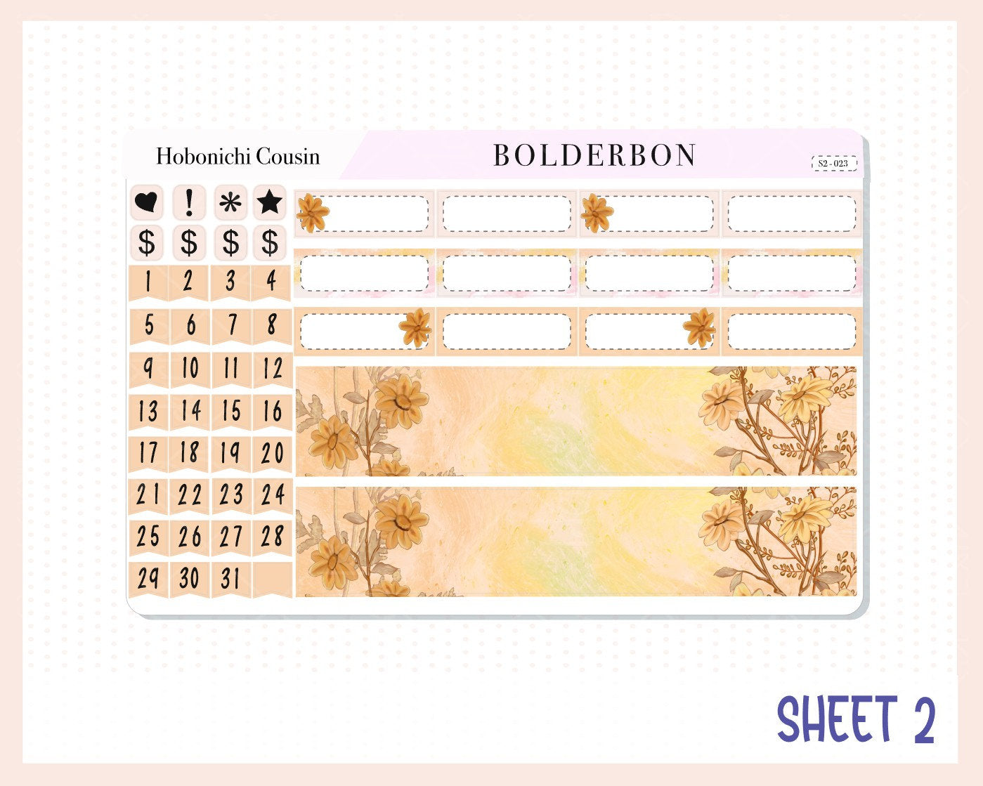 OCTOBER Hobonichi Cousin and A5 Day Free || "Autumn Nook" Monthly Planner Sticker Kit